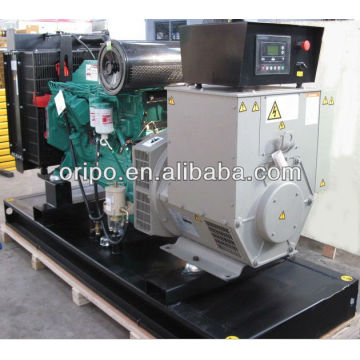 electric start 100kw diesel generator with famous brand engine